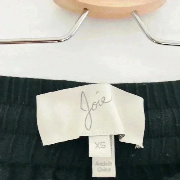 Joie Nairi Silk Crepe Tuxedo Stripe Pants XS - Picture 6 of 8